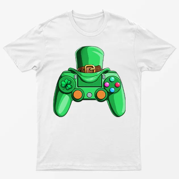 White Saint Controller Hat T-Shirt