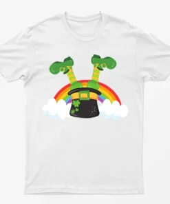 White St Patrick's Day Funny Hat T-Shirt