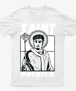 White St Patrick's Day T-Shirt