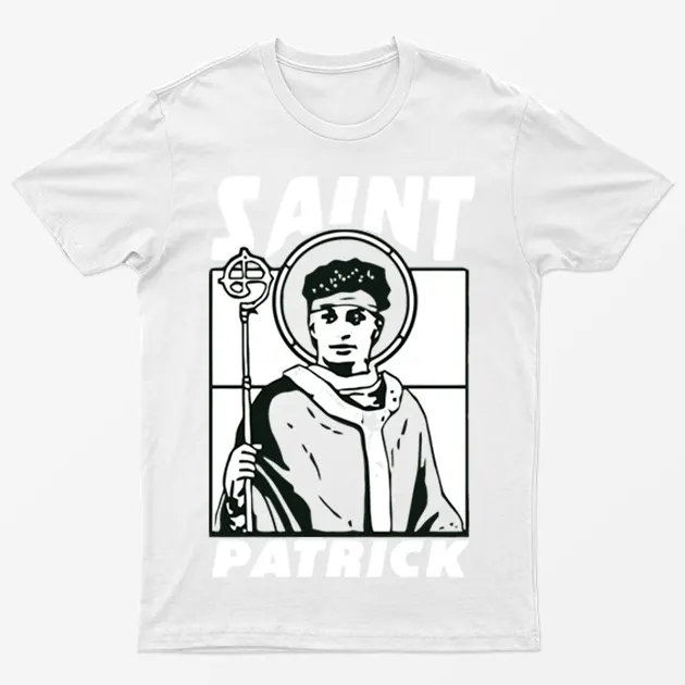 White St Patrick's Day T-Shirt