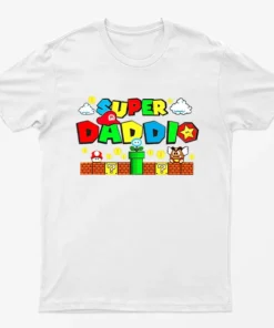 White Super Daddio T-Shirt