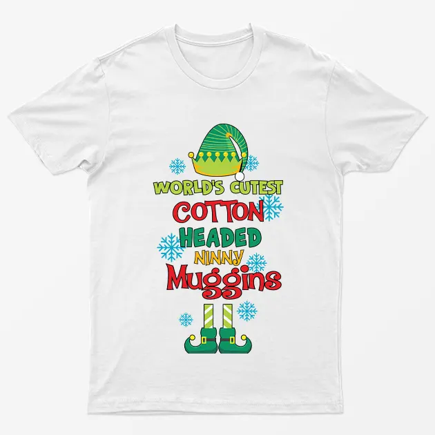 White World Cotton Headed Ninny Muggins T-Shirt