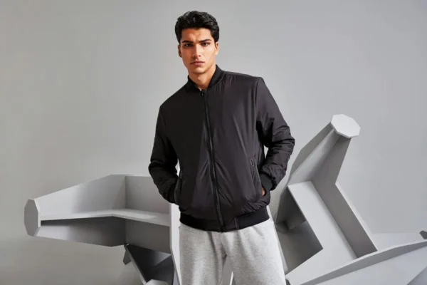 2786 Mens Delta Plain Bomber Jacket