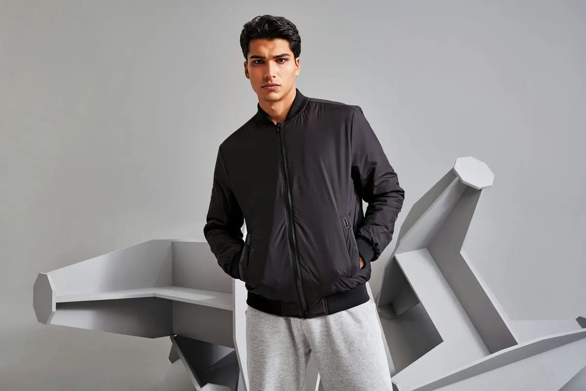 2786 Mens Delta Plain Bomber Jacket