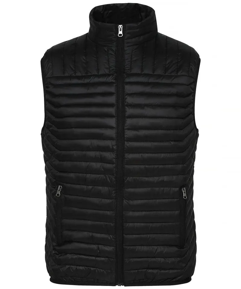 2786 Mens Domain Two Tone Gilet 2786 Mens Domain Two Tone Gilet In Black