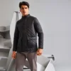 2786 Mens Quartic Quilt Jacket