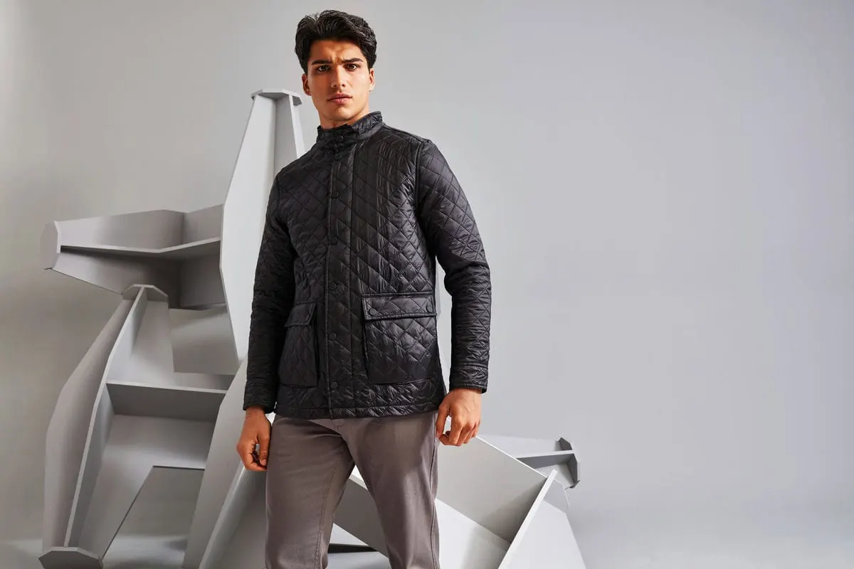 2786 Mens Quartic Quilt Jacket