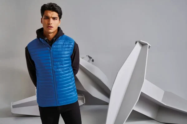 2786 Mens Tribe Fineline Padded Gilet
