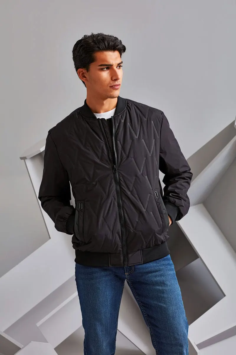 2786 Mens Vector Moulded Bomber Jacket