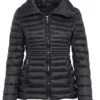2786 Womens Contour Quilted Jacket In Black