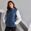 2786 Womens Honeycomb Hooded Gilet