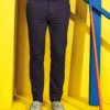 Asquith & Fox Mens Slim Fit Cotton Chinos