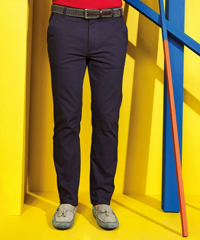 Asquith & Fox Mens Slim Fit Cotton Chinos