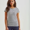 Asquith & Fox Womens Marinière Coastal Short Sleeve Tee