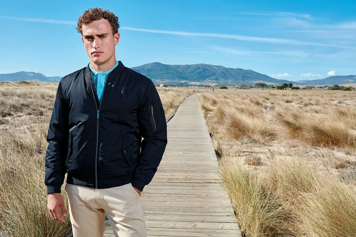 Asquith & Fox Mens Padded Bomber