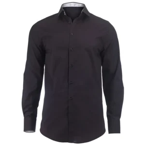 Last Chance To Buy Mens White Roll Up Sleeve Shirt Nm521W