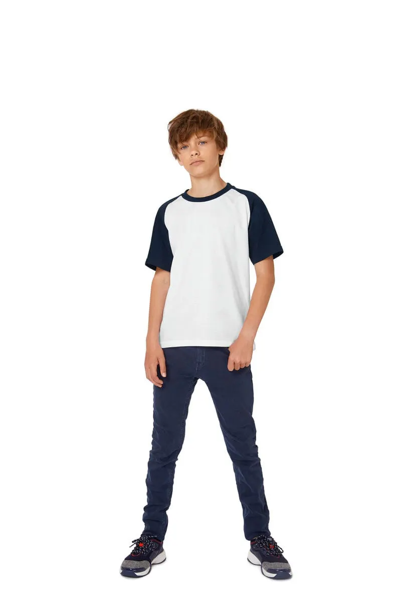 B&C Collection Unisex Baseball Kids