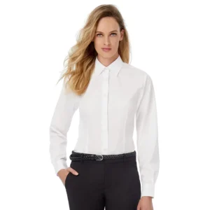 B&C Collection Smart Long Sleeve Women