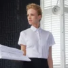 B&C Collection Smart Short Sleeve Women