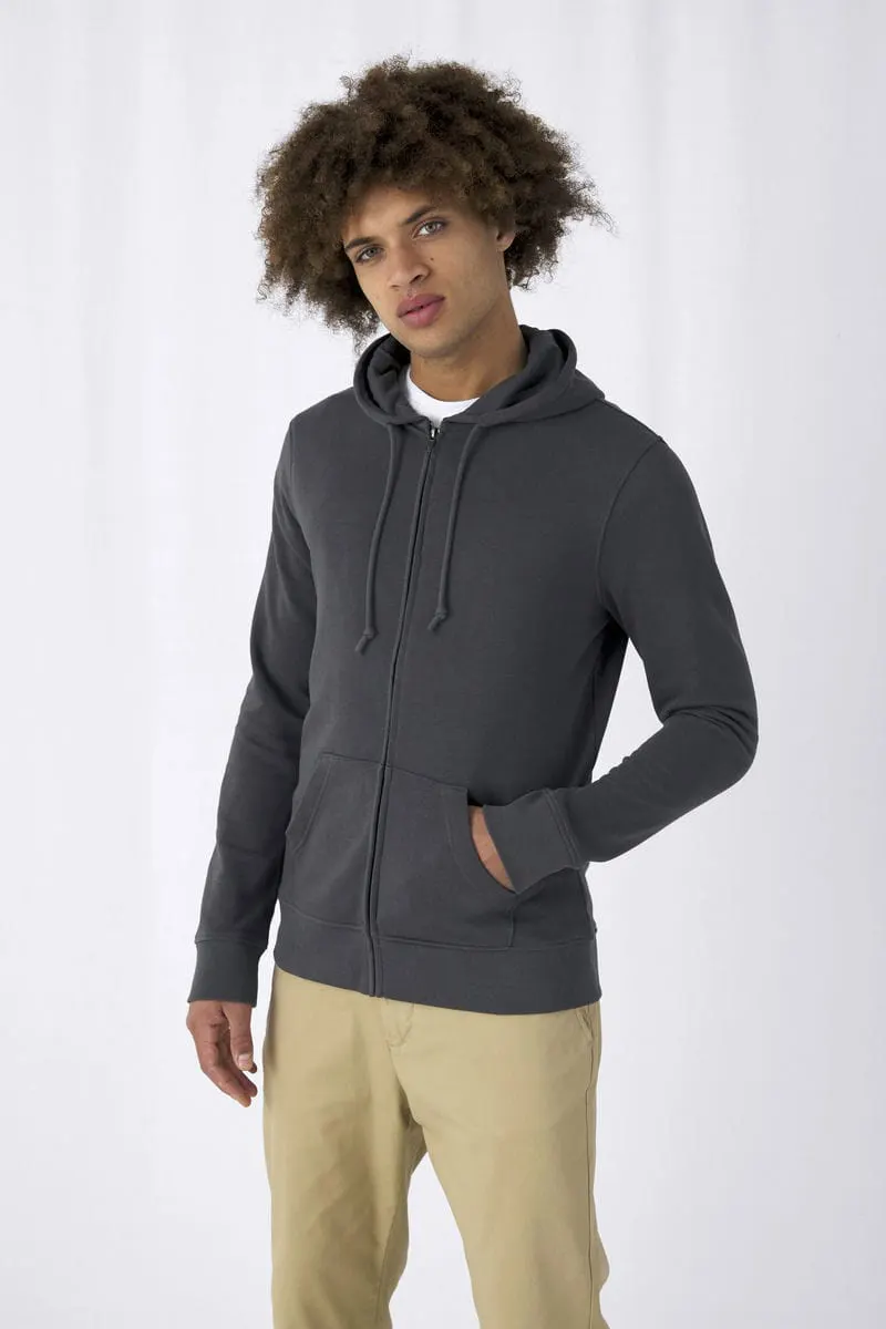 B&C Collection Mens Inspire Zipped Hood