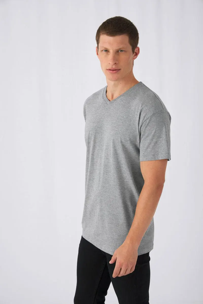 B&C Collection Mens Exact V Neck
