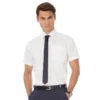B&C Collection Mens Smart Short Sleeve And Men