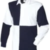 White/Navy (White collar)