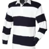 White & Navy (White collar)