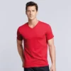 Gildan Premium Cotton Adult V Neck T Shirt