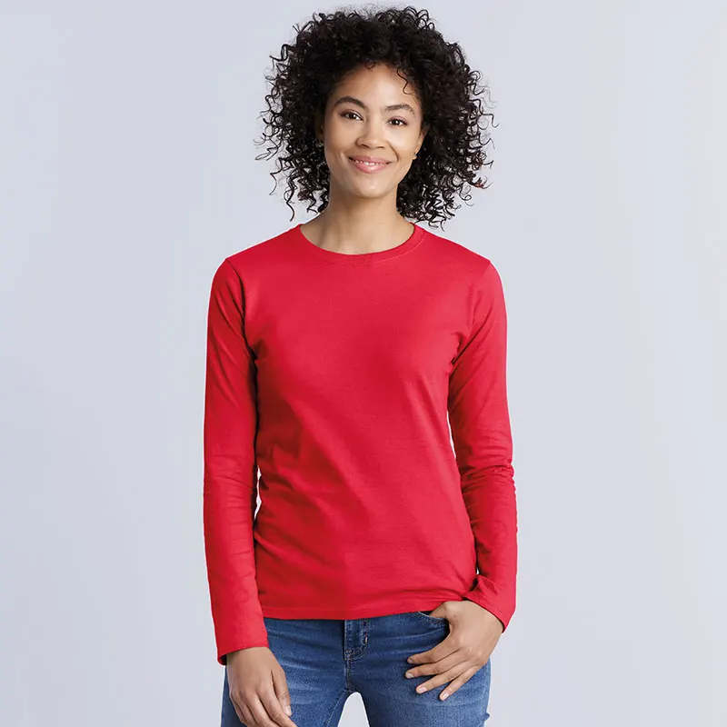 Gildan Softstyle Womens Long Sleeve T Shirt