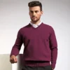 Glenmuir Mens G.Lomond Lambswool V Neck Sweater Mkl5900Vn Lom
