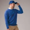 Glenmuir Mens G.Morar Lambswool Crew Neck Sweater Mkl5902Cn Mor