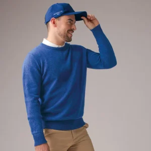Glenmuir Mens G.Morar Lambswool Crew Neck Sweater Mkl5902Cn Mor