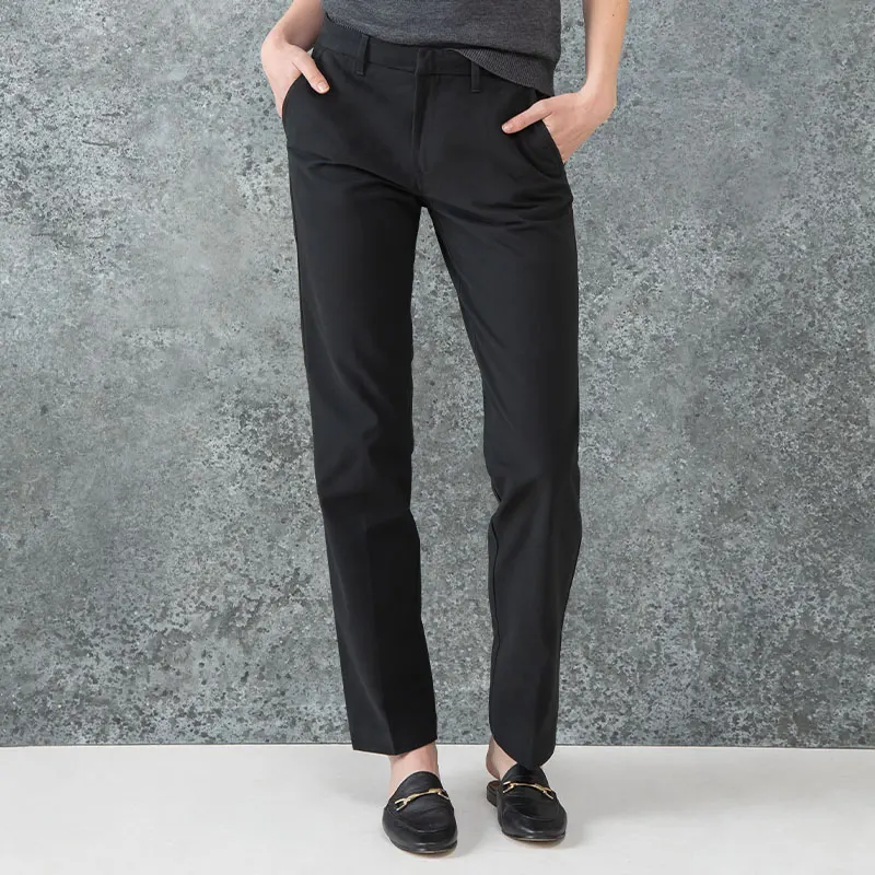Henbury Womens Teflon Coated Flat Front Trousers