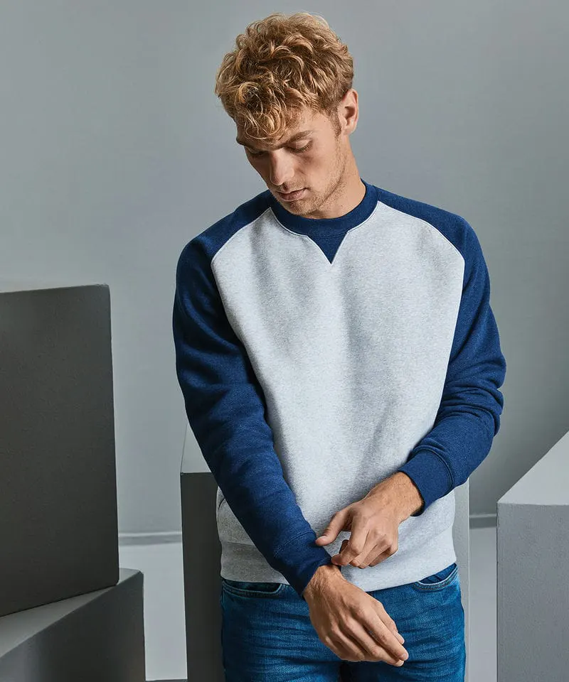 Russell Europe Mens Authentic Baseball Sweatshirt