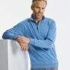 Russell Europe Mens Hd ¼ Zip Sweatshirt