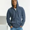 Russell Europe Mens Hd Zipped Hood Sweatshirt