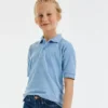 Russell Europe Unisex Kids Hard Wearing Polo Shirt