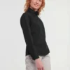Russell Collection Womens Long Sleeve 100% Cotton Poplin Shirt
