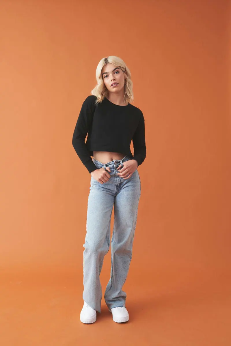 Awdis Just Hoods Womens Cropped Sweat
