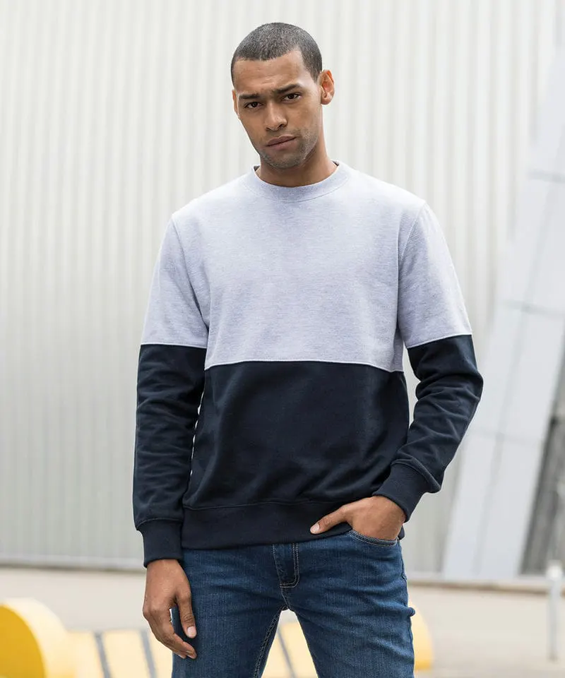 Awdis Just Hoods Unisex Colour Block Sweat