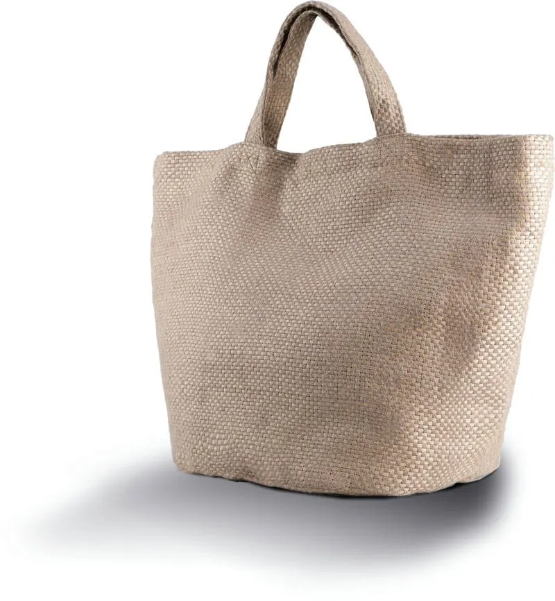 Kimood 100% Natural Yarn Dyed Jute Bag