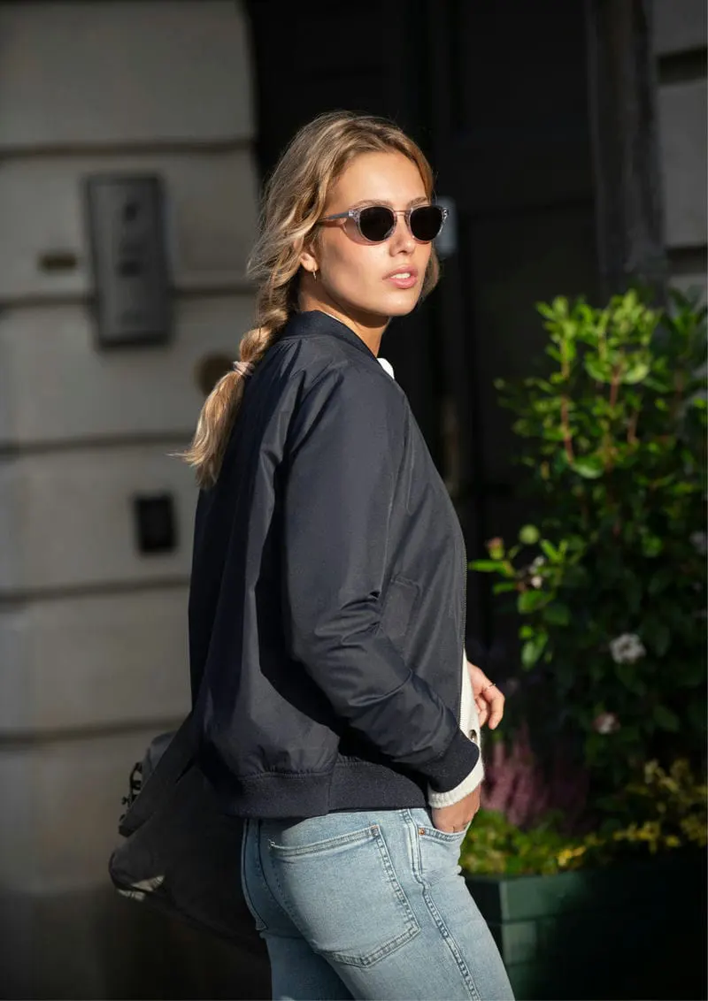 Nimbus Womens Bleecker Authentic Bomber Jacket