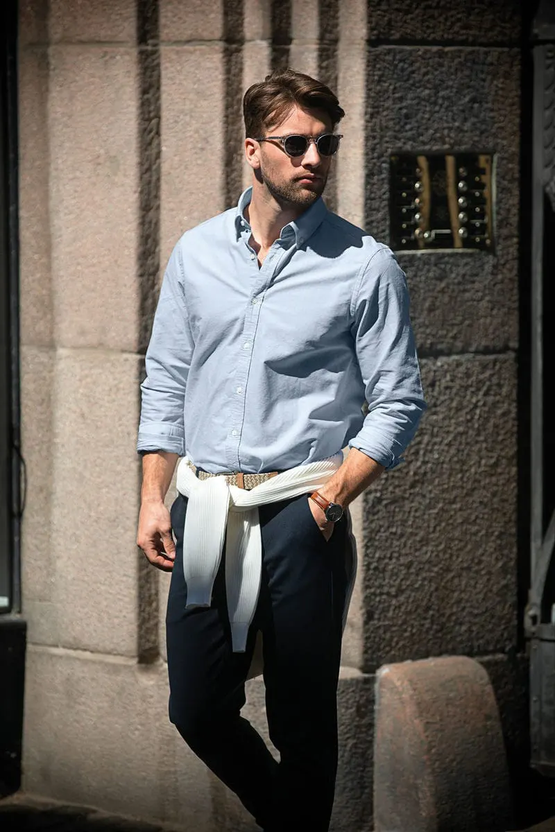 Nimbus Mens Rochester Modern Fit Classic Oxford Shirt
