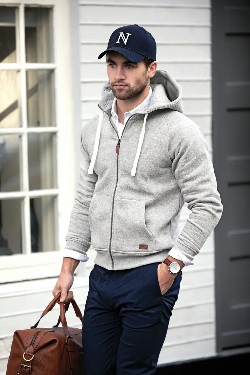 Nimbus Mens Williamsburg Fashionable Hooded Sweatshirt