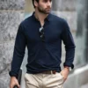 Nimbus Mens Carlington Deluxe Long Sleeve Polo