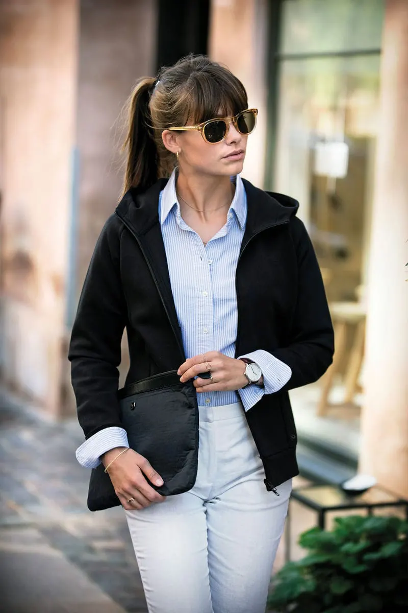 Nimbus Womens Hampton Premium Double Faced Hoodie