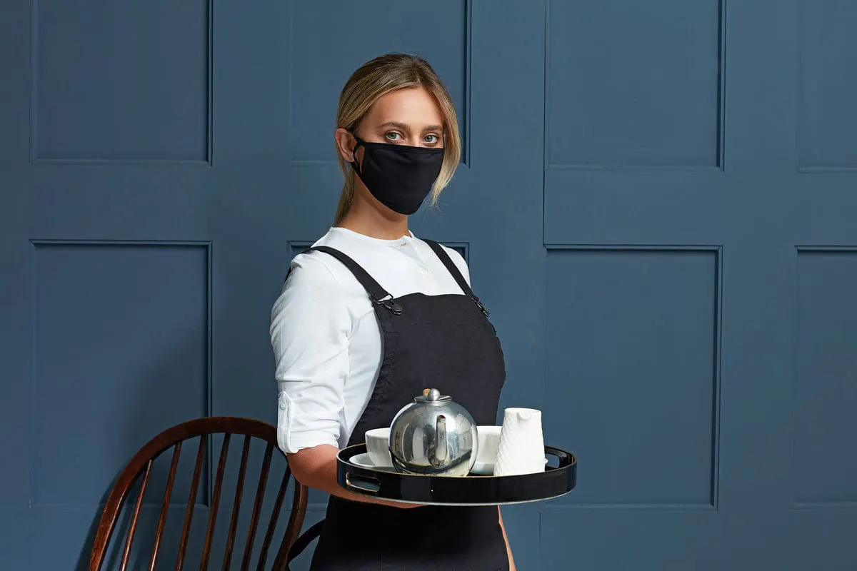 Premier Washable 2 Ply Face Covering Pack Of 5 Afnor Certified