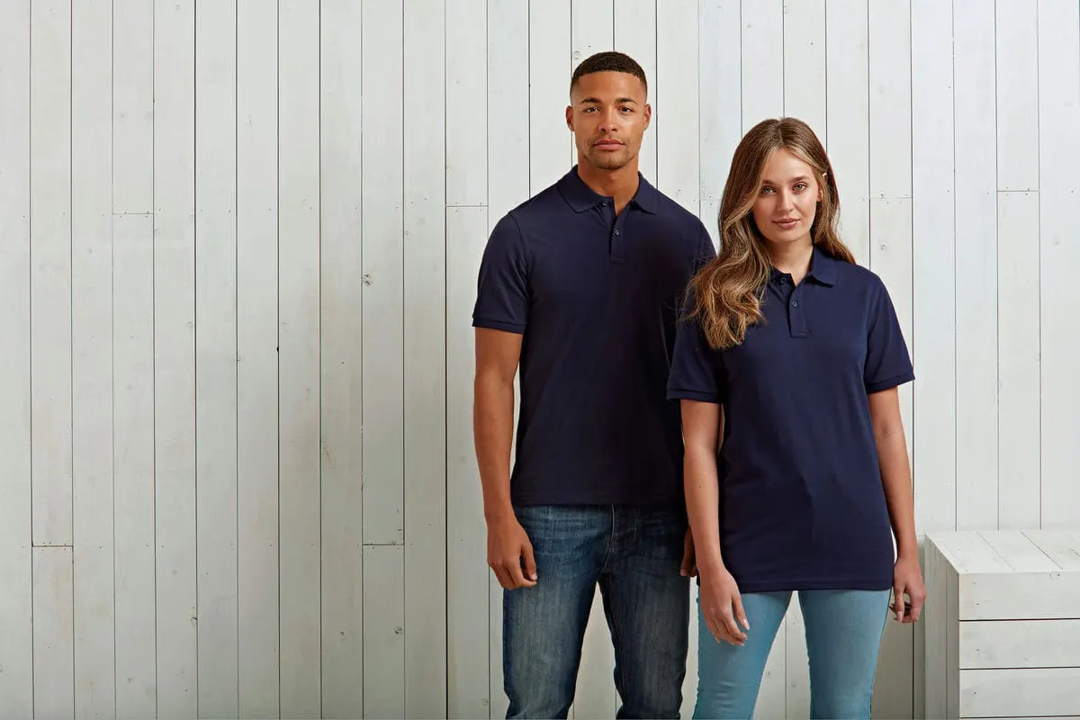 Premier Unisex ‘Essential’ Unisex Short Sleeve Workwear Polo Shirt