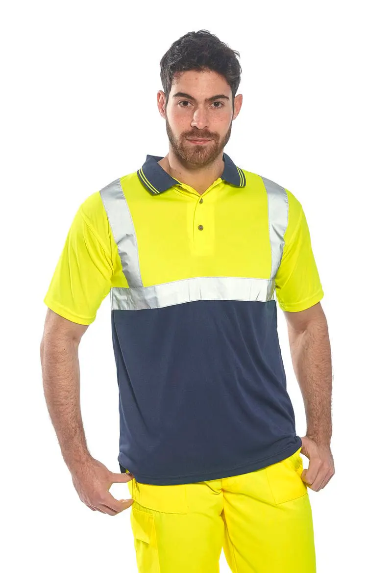 Portwest Unisex Two Tone Polo S479